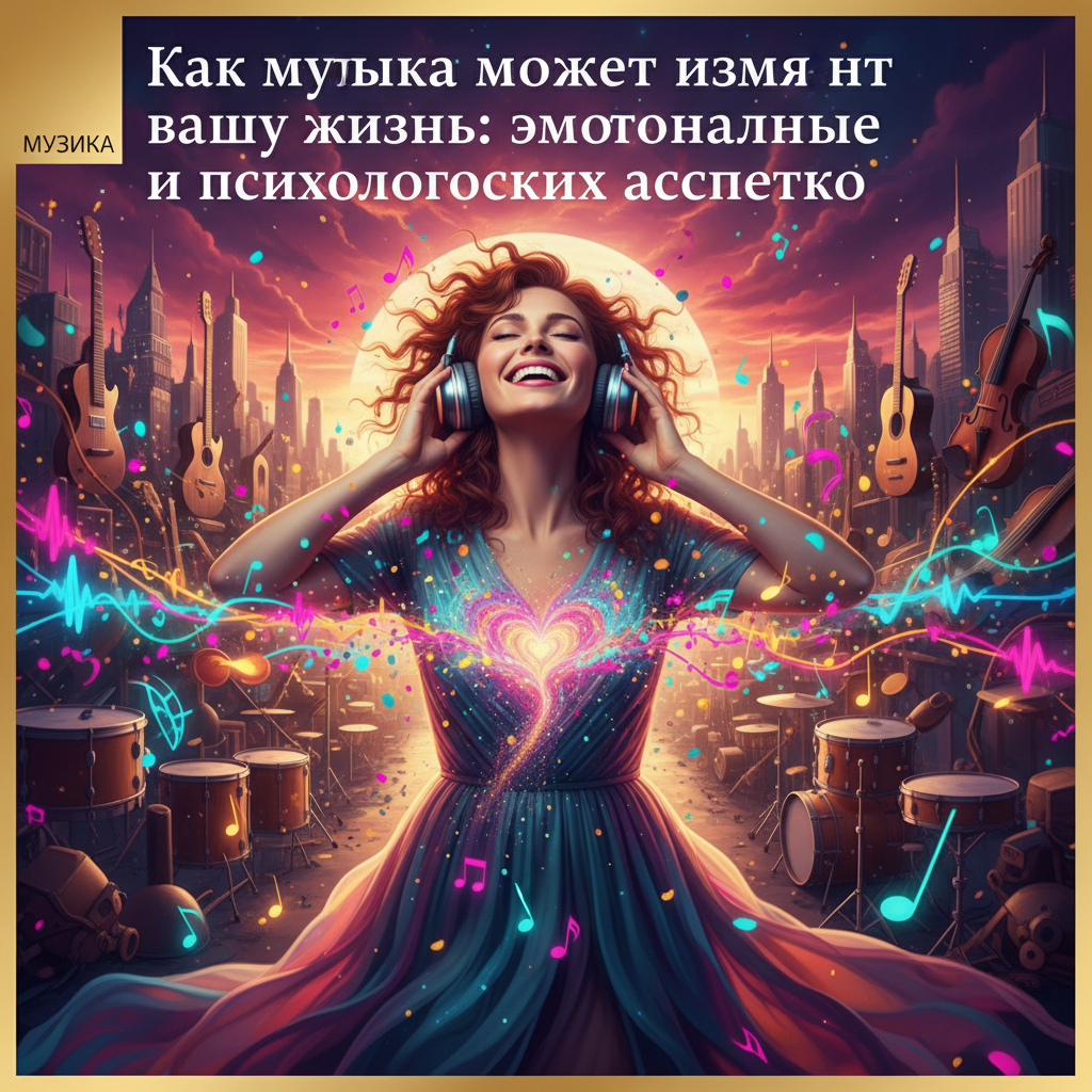 Как музыка может изменить вашу жизнь: эмоциональные и психологические аспекты