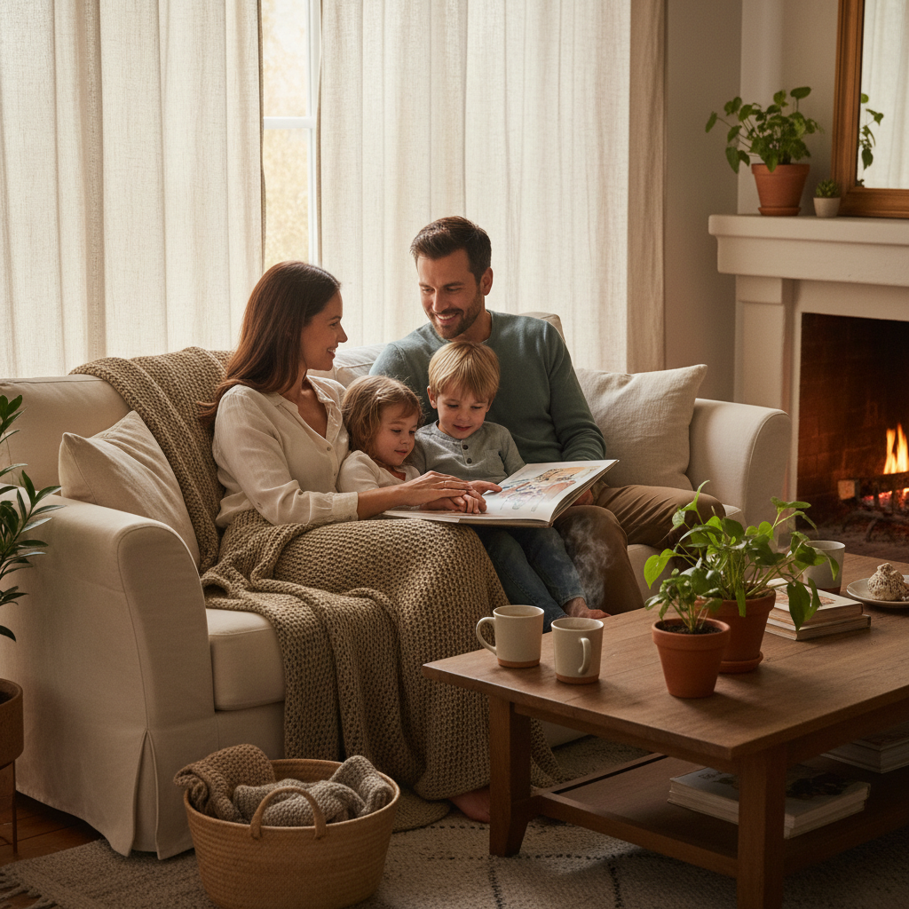 Как создать уют в доме: простые шаги к семейной гармонии