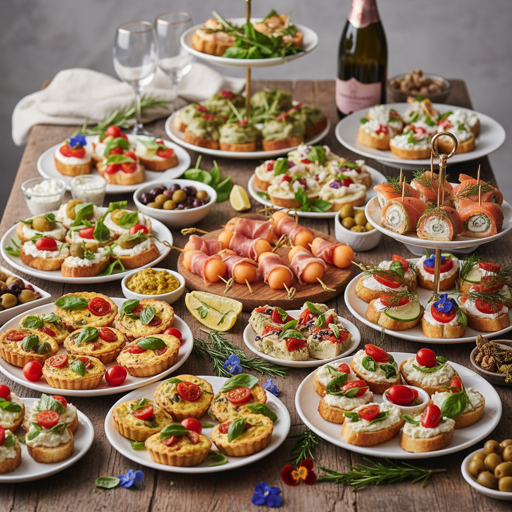 Как красиво подать закуски? — Закуски