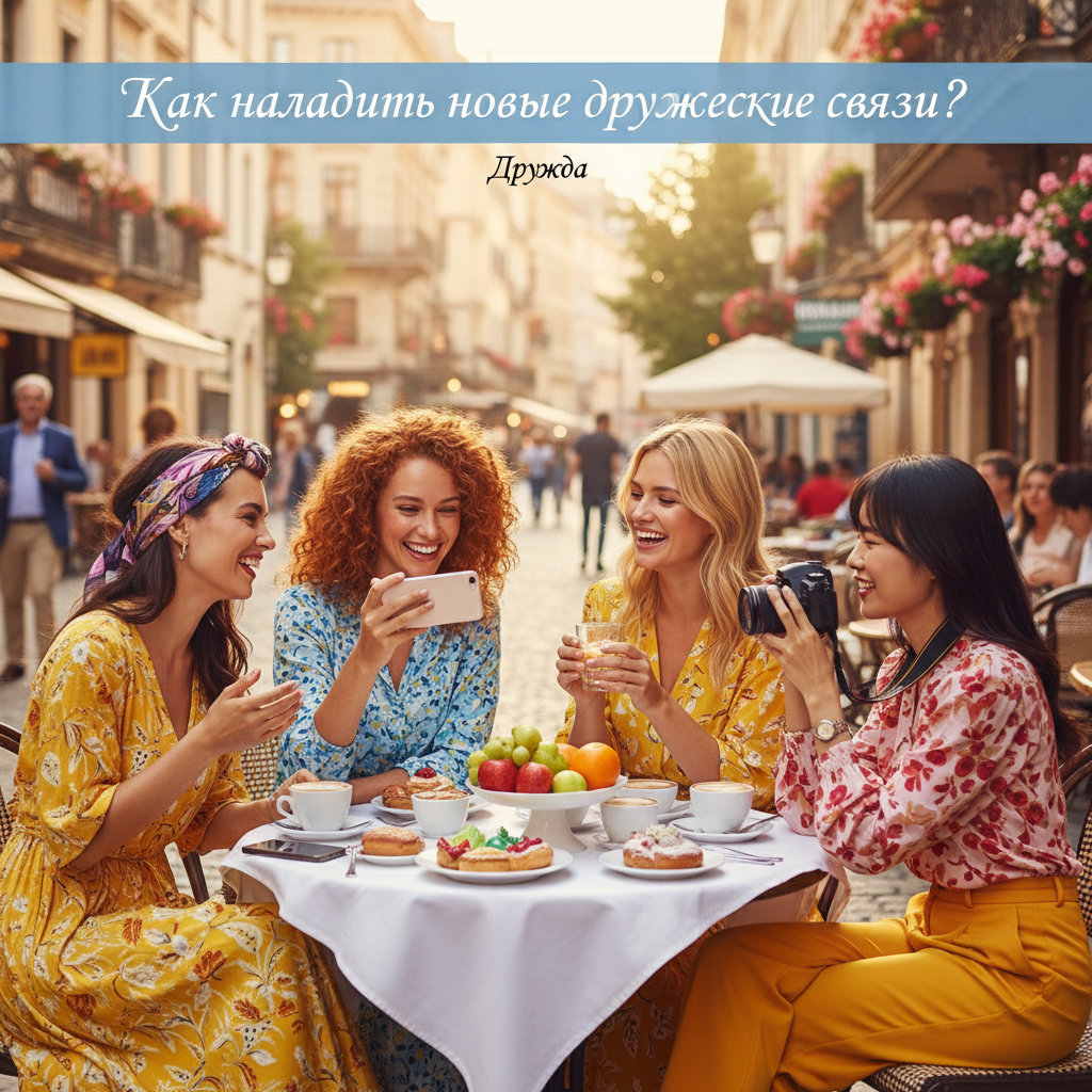 Как наладить новые дружеские связи? — Дружба