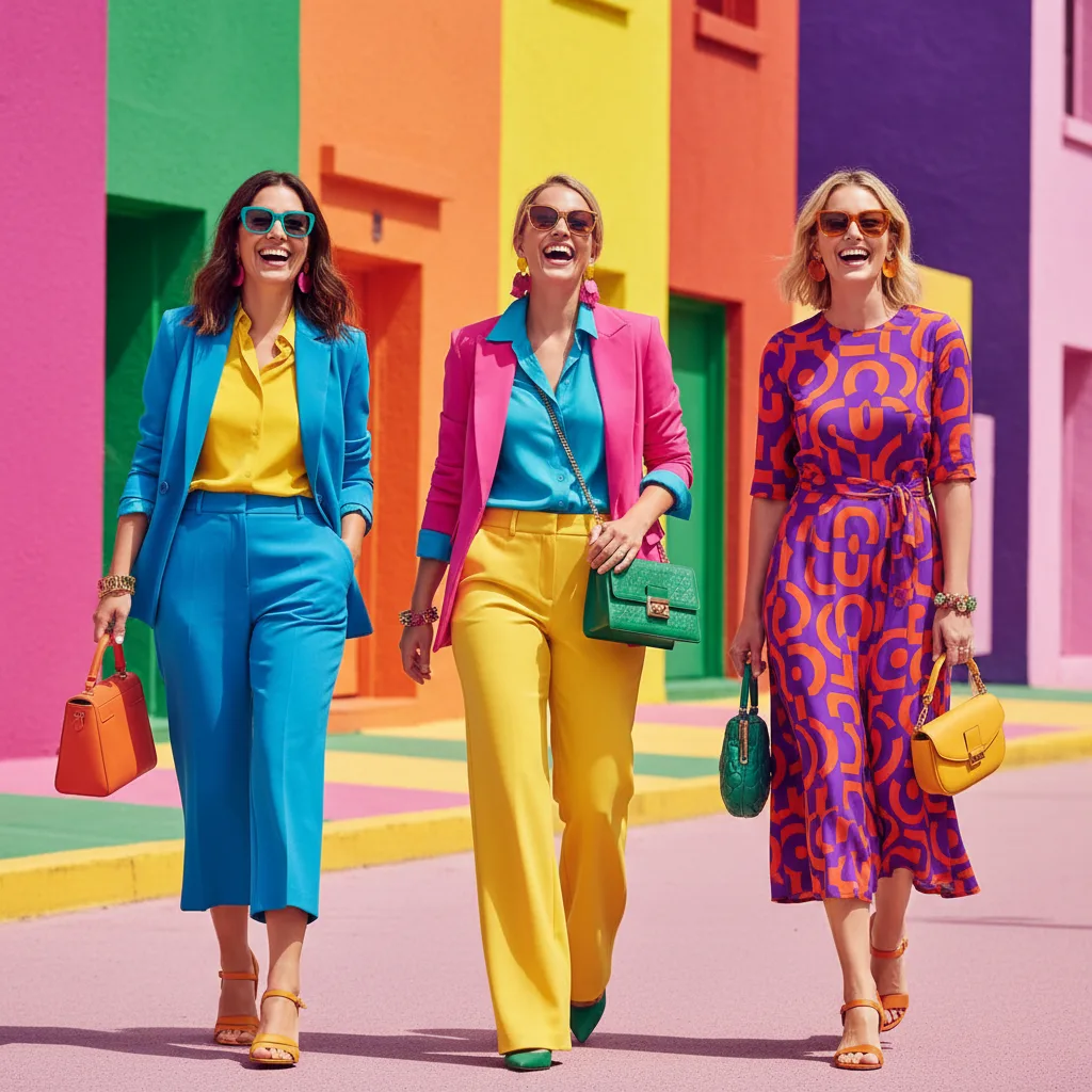 2. Яркие цвета и смелые сочетания — Тенденции