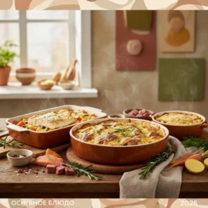 Лучшие сытные запеканки с мясом и рыбой — основное блюдо для обеда и ужина в 2026 году — Основное блюдо