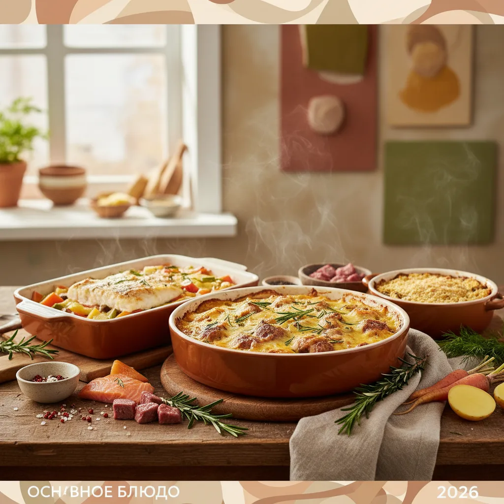 Лучшие сытные запеканки с мясом и рыбой — основное блюдо для обеда и ужина в 2026 году