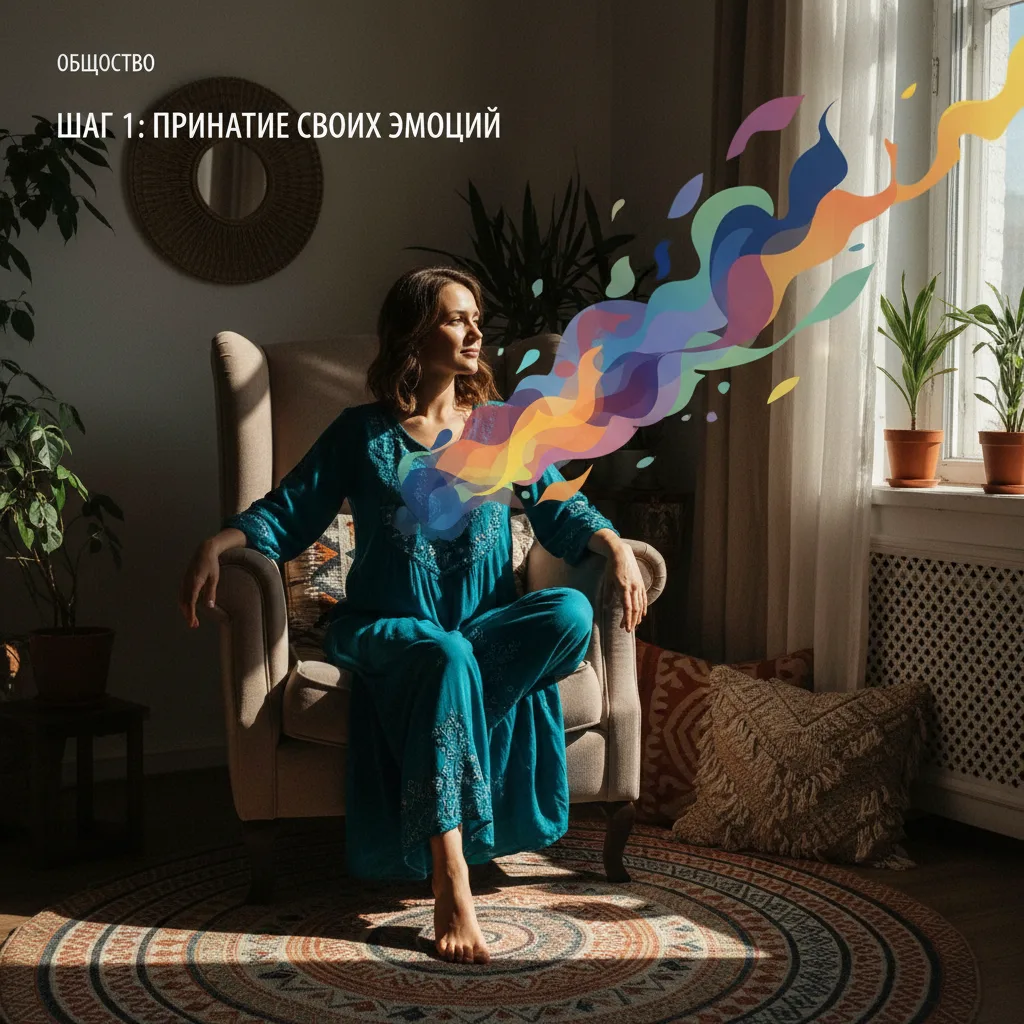 Шаг 1: Принятие своих эмоций — Общество