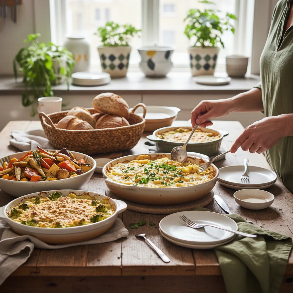 Гарниры и запеканки – дополнение к основному блюду — Основное блюдо
