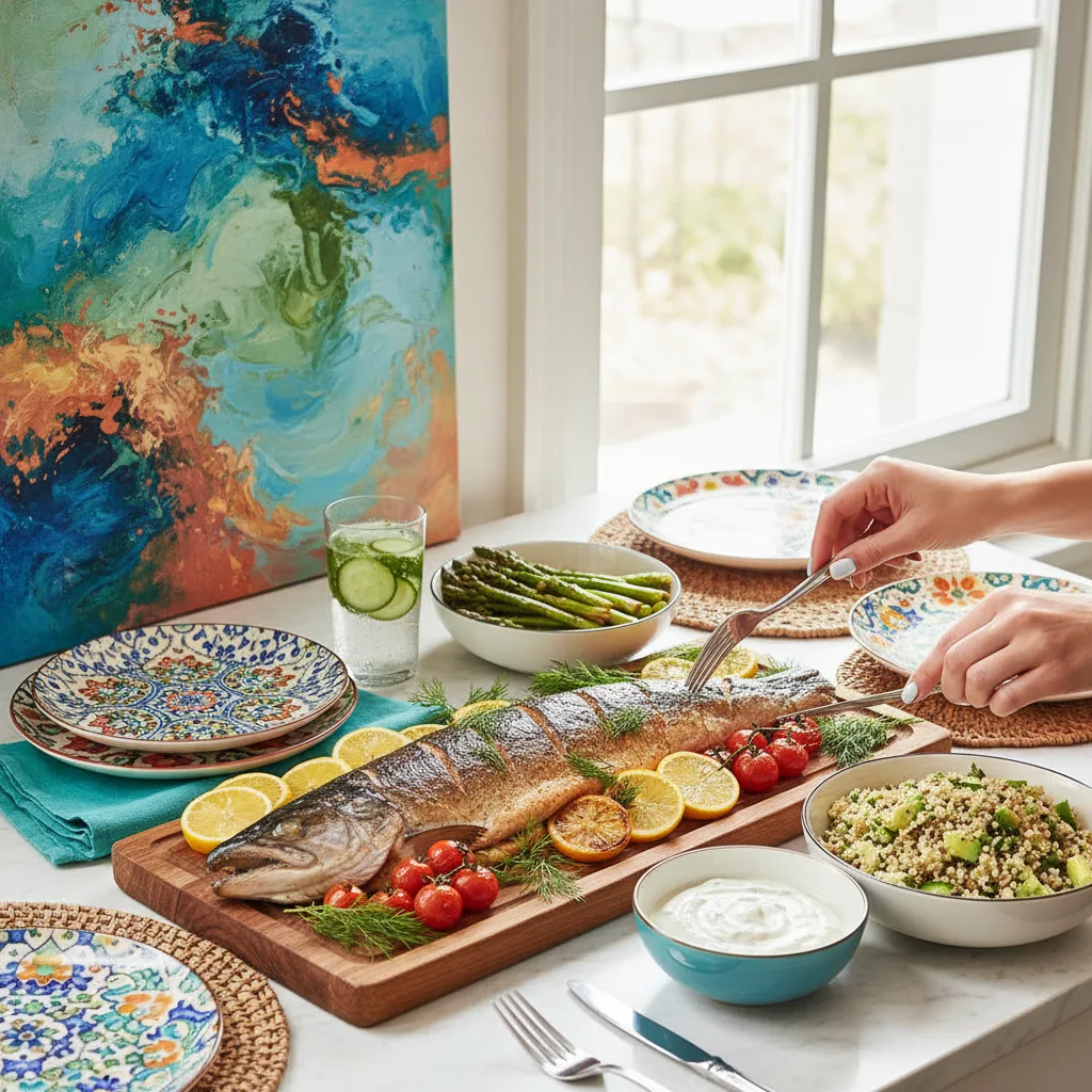 Рыба – легкость и польза в вашем рационе — Основное блюдо