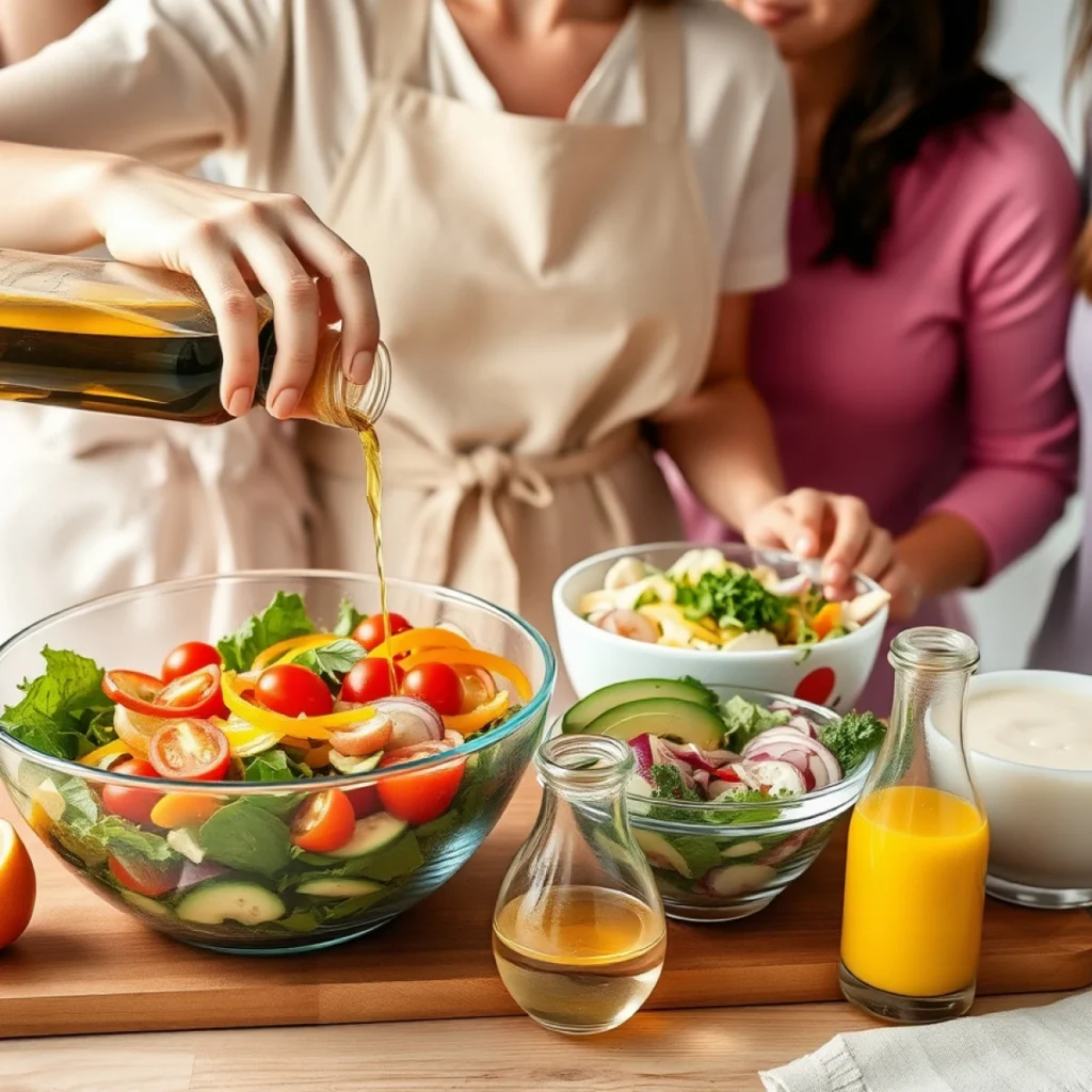 Заправки для салатов: как сделать блюдо ещё вкуснее — Салаты