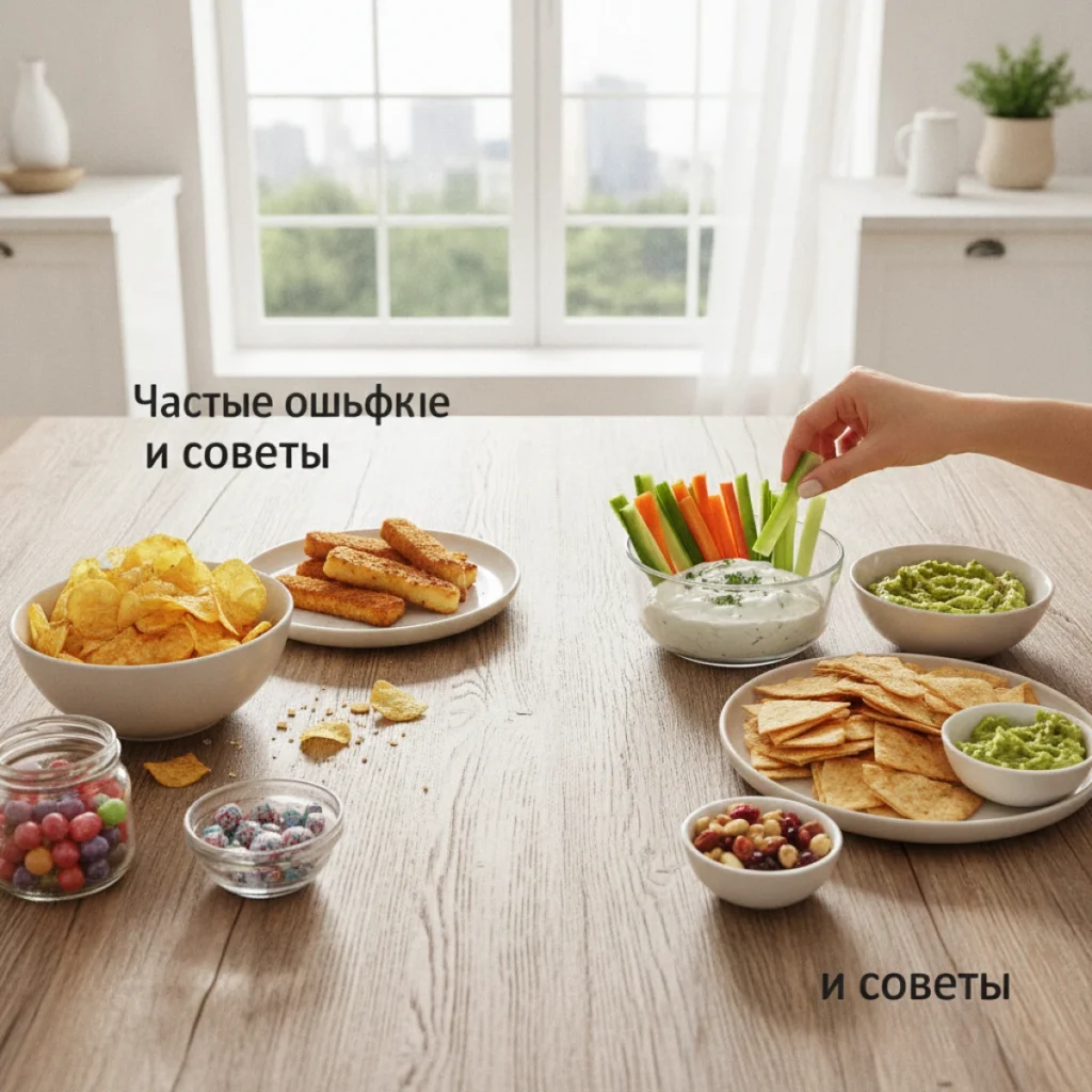 Иллюстрация к разделу «Частые ошибки и советы» в статье «Летние закуски на праздничный стол быстро и просто»