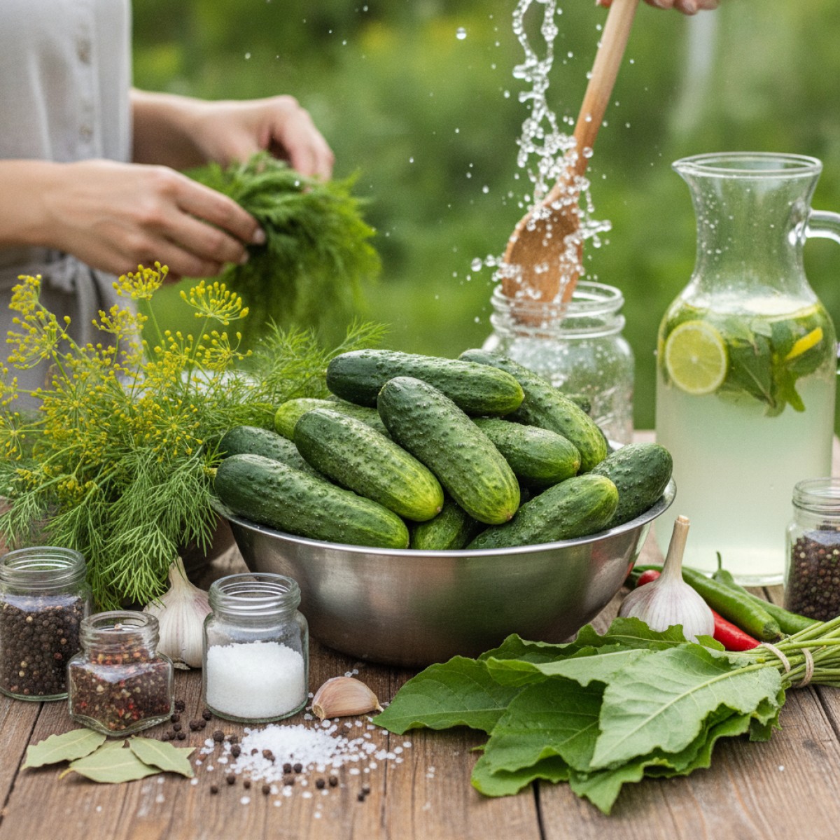 Обложка статьи «Соленые огурцы на зиму: хрустящие рецепты для вашей семьи»